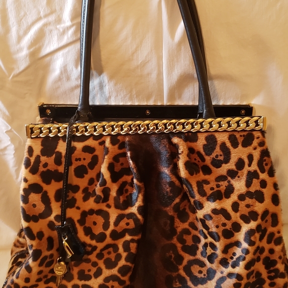 Christian Louboutin Pony Hair leopard print - AUTHENTIC BAG - Picture 2 of 16
